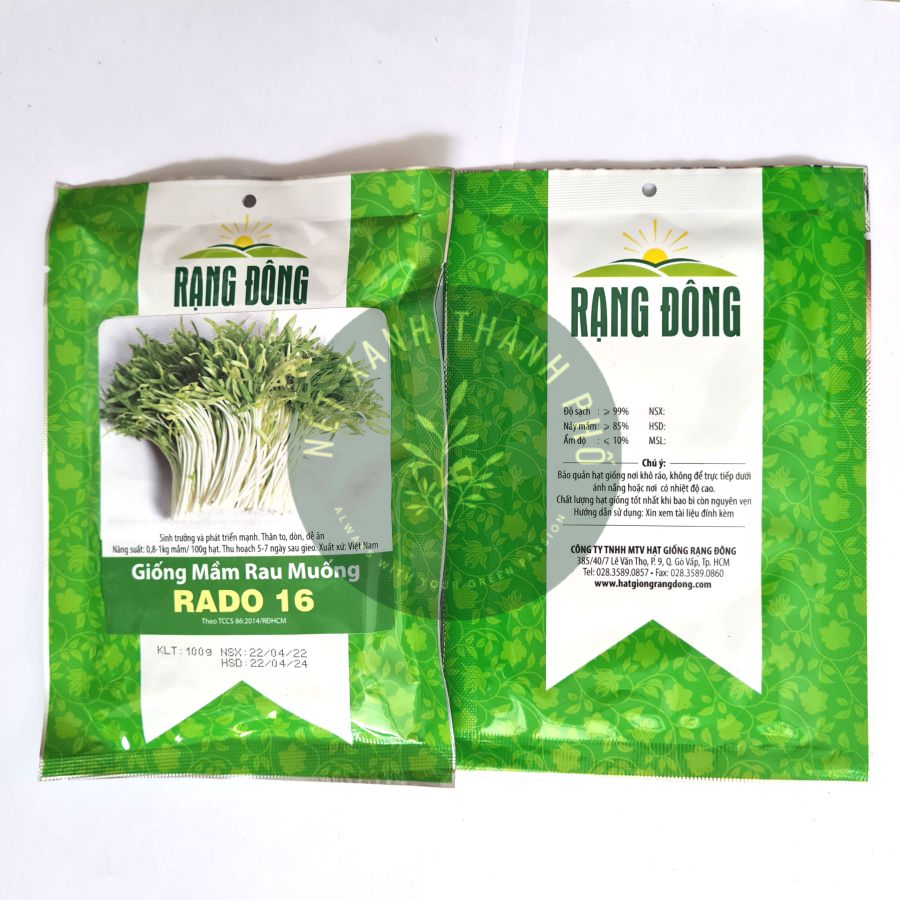 [GIAO HÀNG 2 GIỜ] Hạt giống Rau Mầm Rau Muống