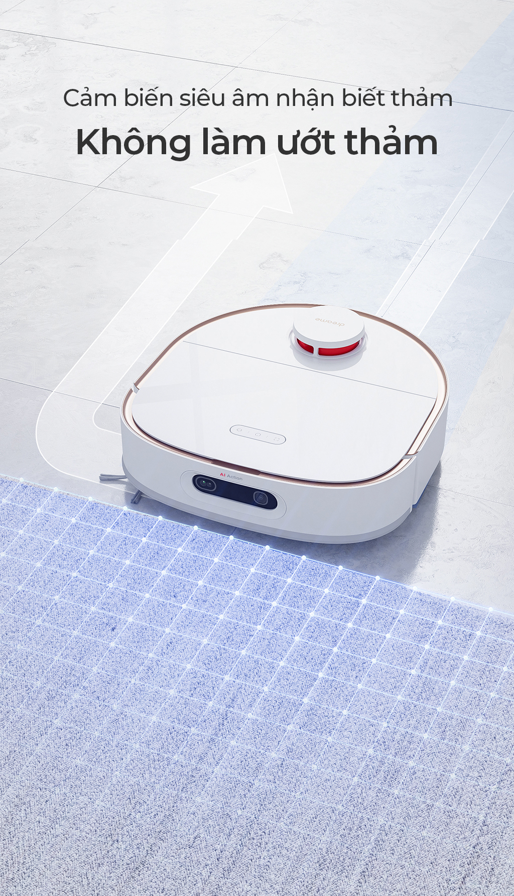 robot lau sàn hút bụi tự làm sạch thông minh dreame bot w10 pro - lực hút 4200pa - bản quốc tế - bh 12 tháng 16