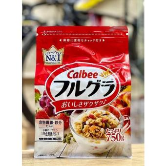 Ngũ Cốc Hoa Quả Nhật Bản - Ngũ Cốc Calbee 750gram - Ngũ cốc dinh dưỡng - Ăn kiêng