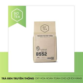 Trà Đen Truyền Thống B552 Dotea 500g - Vị Chát Đặc Hậu Ngọt Lắng Sâu - Trà đen (Hồng trà) pha trà sữa, nguyên liệu pha chế, trà sữa truyền thống