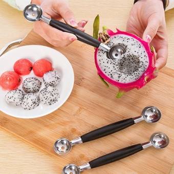 Bộ dao tỉa 5 món M05 dao tỉa hoa quả dao sủi muỗng múc dưa hấu dao khắc trang trí trái cây