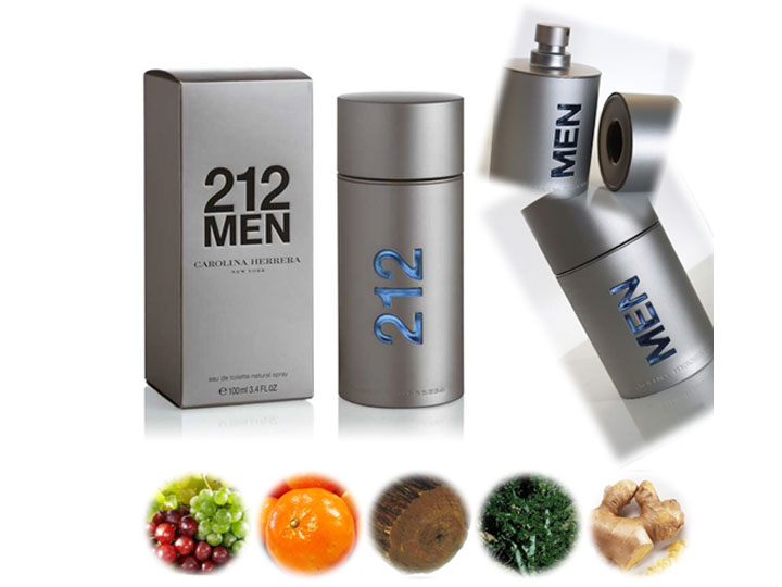 [HCM]Nước hoa nam 212 bạc 100ml