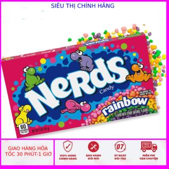 Kẹo Nerds Rainbow cầu vồng hộp 141.7g