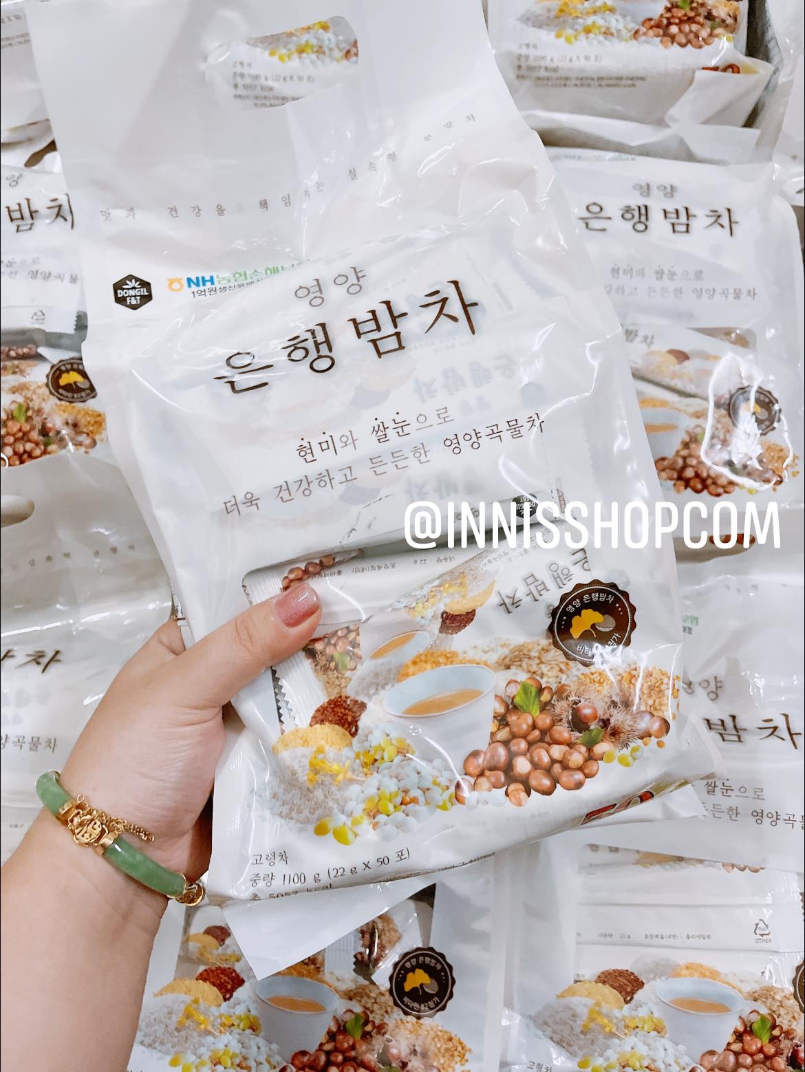 Bột ngũ cốc ít đường Dongil Hàn Quốc cao cấp 50 gói x 22g
