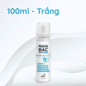 Chai xịt diệt khuẩn Nano bạc AHT 100ml xịt rửa tay khô diệt khuẩn điện thoại vật dụng