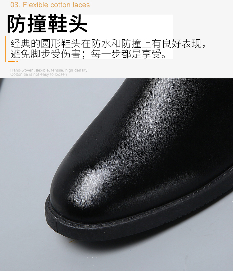 Giày Công Sở Phong Cách Anh Quốc Cho Nam Giày Tây Trang Trọng Đế Mềm Chú Rể Hàn Quốc Giày Da Đám Cưới Mùa Xuân Thu LZ00489 5