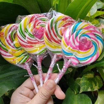 Kẹo Mút Cầu Vồng Màu Sắc - Tuổi Thơ Siêu Ngon