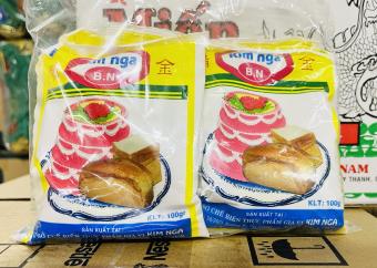 Lốc Bột nở Kim Nga gói (5 gói x 100g)