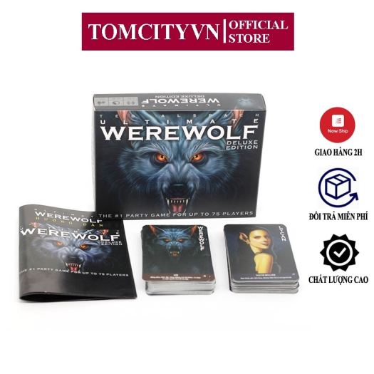 ❄☒ Bộ bài ma sói ultimate việt hóa ma sói werewolf 78 lá bài tiếng việt