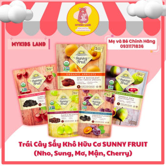 Trái Cây Sấy Khô Hữu Cơ SUNNY FRUIT - Nho Khô, Sung Khô, Mơ Khô, Mận Khô, Cherry Khô Hữu Cho Bé