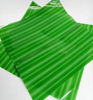 Lá chuối giả nhiều size gói chả lụa, giò chả, bánh chưng, nem chua, trang trí