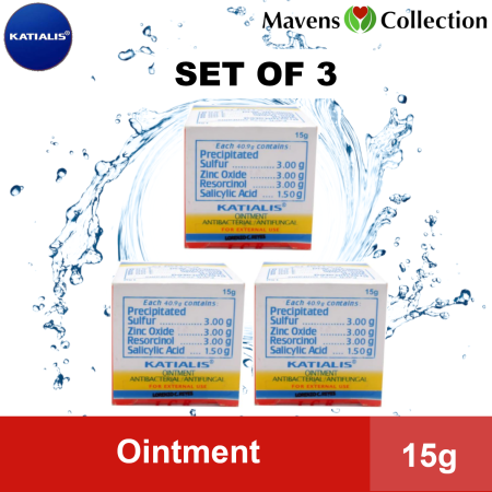 Katialis Ointment Antifungal/Antibacterial 15g by Mavens Collection