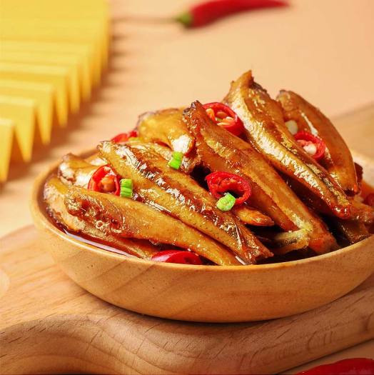 Cá cơm rim mặn  - Khô cá cơm loại To chất lượng cao, mình dày, Thơm ngon - Hàng sạch, 100% tự nhiên -200G