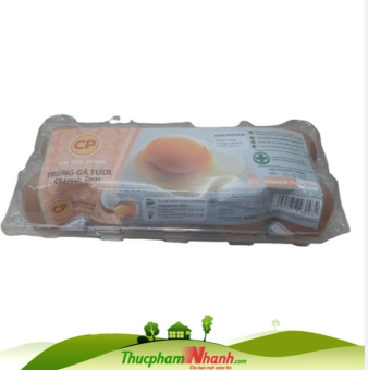 Trứng gà CP loại to nhất - khay 10 trứng