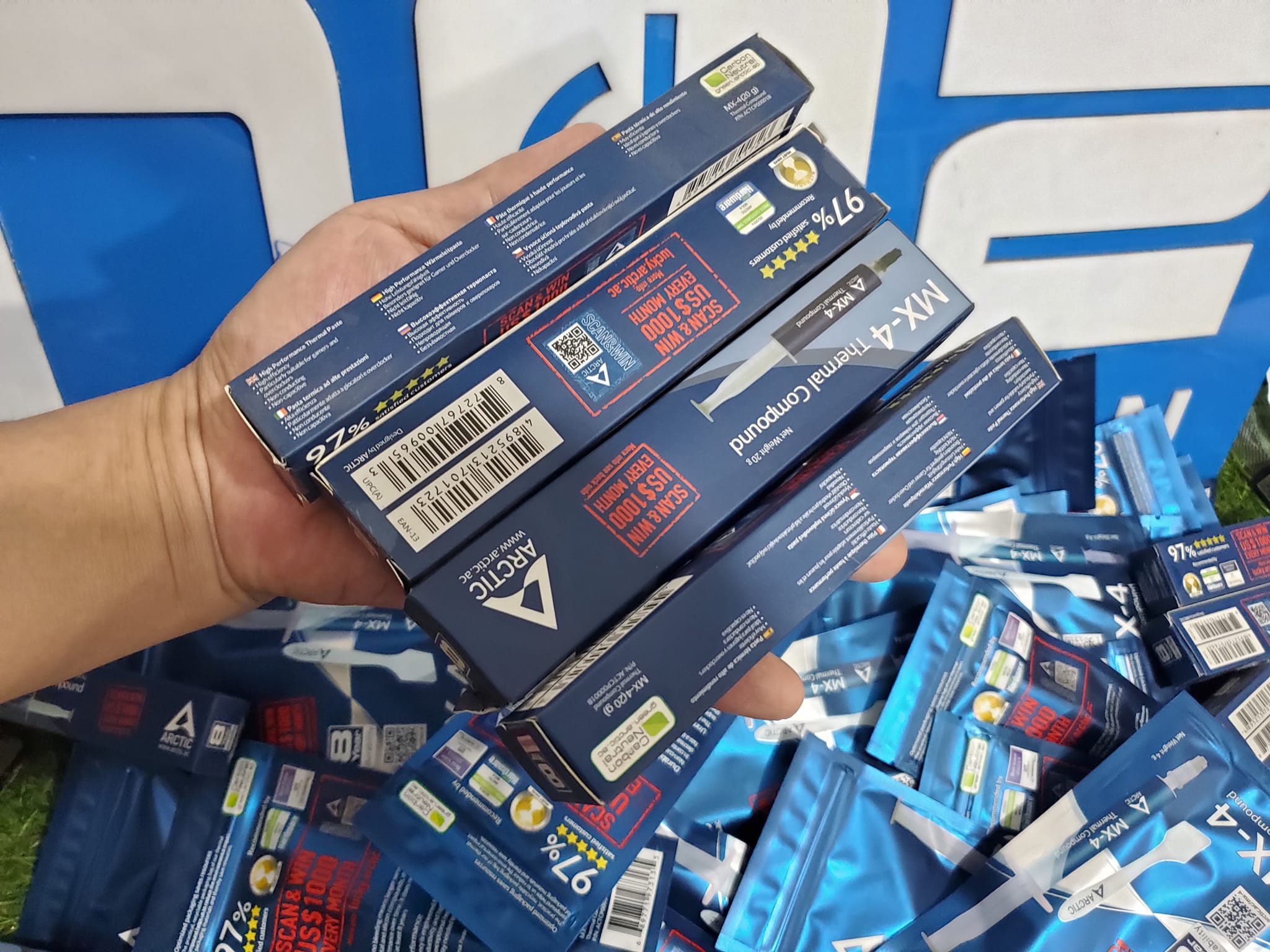 Keo tản nhiệt MX4 - 20gr, Dùng tốt cho cpu khủng và Card vga khủng