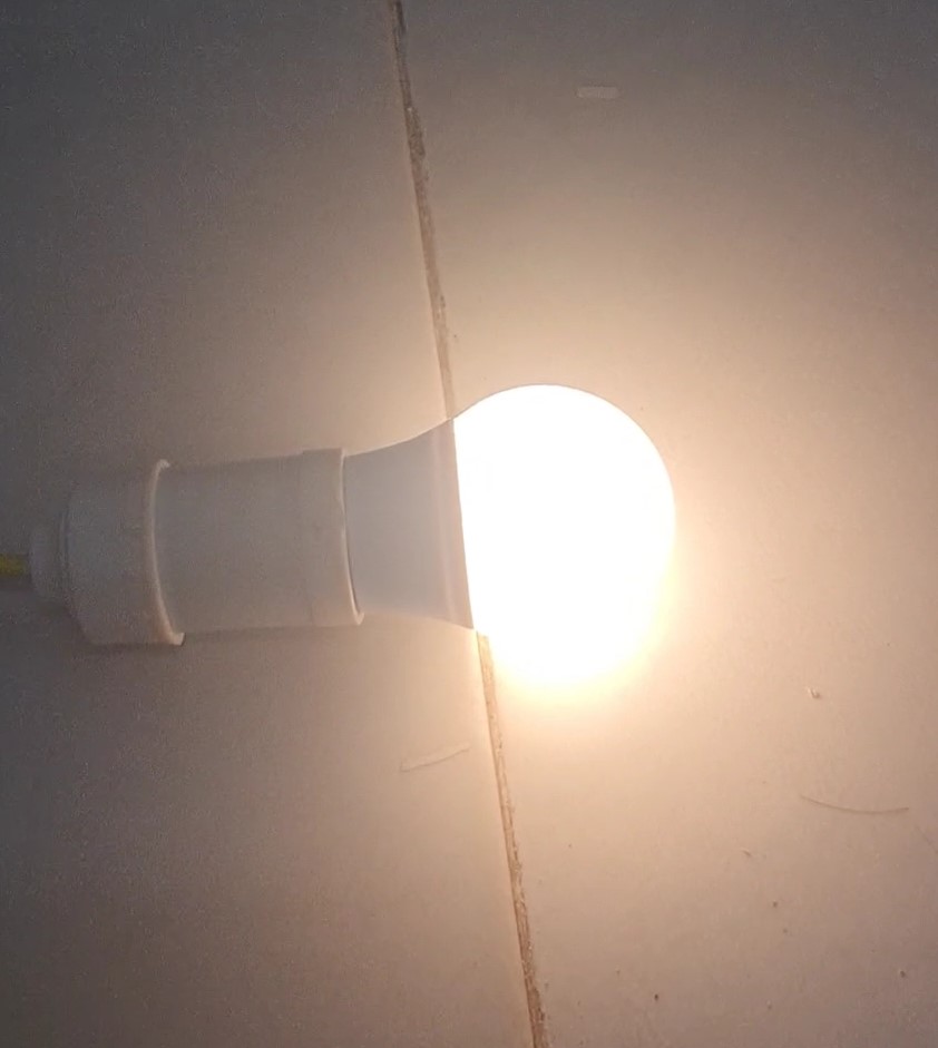 Bộ 3 bóng đèn led dc 12v 3w vỏ nhựa