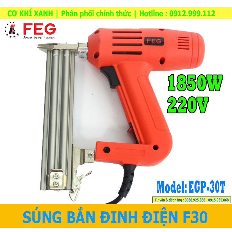 Súng bắn đinh điện f30 feg egp-30t