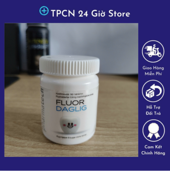 Viên ngậm chăm sóc răng miệng - Fluor Daglig Pharmate