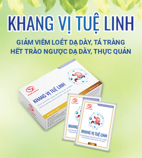 Khang Vị Tuệ Linh - Giảm viêm loét, trào ngược dạ dày thực quản, tăng chức năng hệ tiêu hóa
