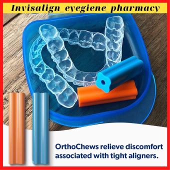 CHẤT LƯỢNG OrthoChew - Miếng cắn chewies cho máng niềng răng trong, răng,THÁO LẮP KHAY DỄ DÀNG
