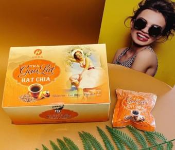 Trà Gạo Lứt Hạt Chia Giảm Cân - [CAM KẾT HÀNG CHÍNH HÃNG]