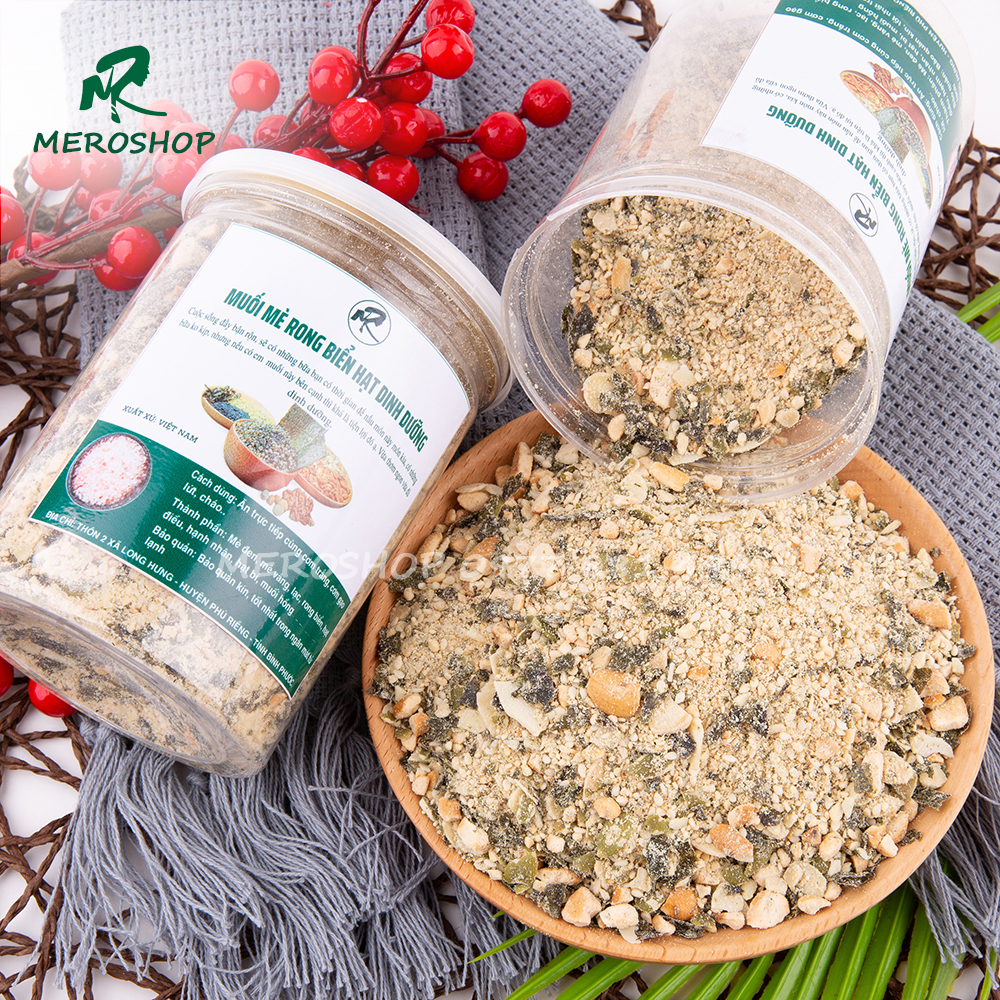 250gram muối mè rong biển hạt dinh dưỡng