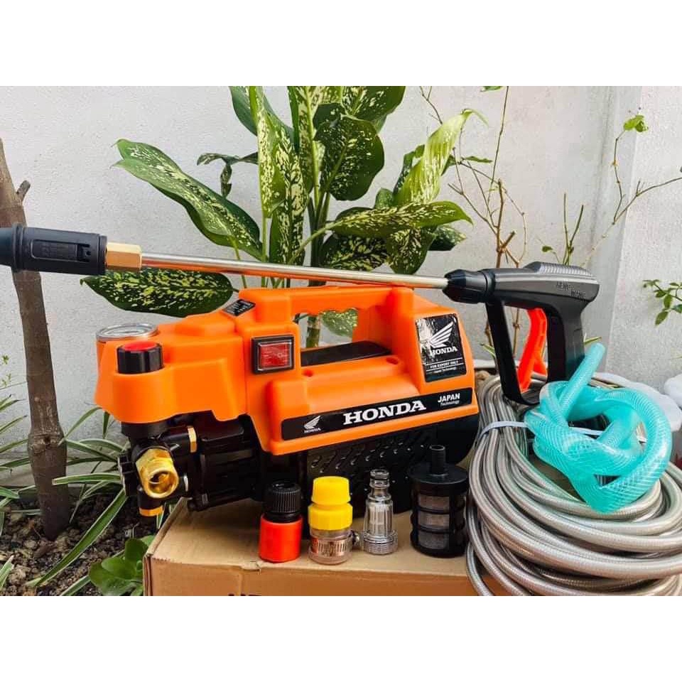 Máy rửa xe honda 3500w có chỉnh áp đầy đủ phụ kiện