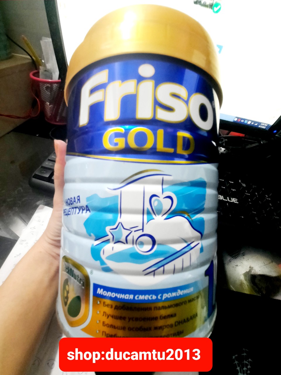 Sữa friso gold số 1 nga hsd 8-2023