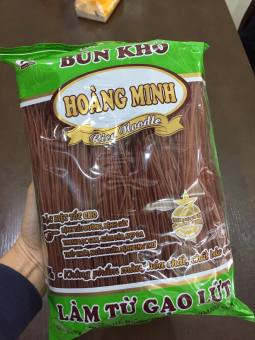 Bún gạo lứt Hoàng Minh gói 500g