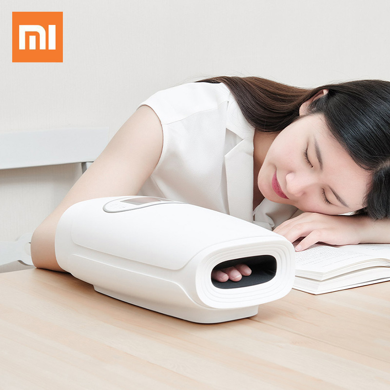 【Mothers' Day Gift 】Xiaomi PMA Electric Hand Massager Palm Finger Acupoint Wireless Massage Air Pressure Heat 3 speed Ajustable Compression Massage ราคา 1,946 บาท*ส่งฟรี