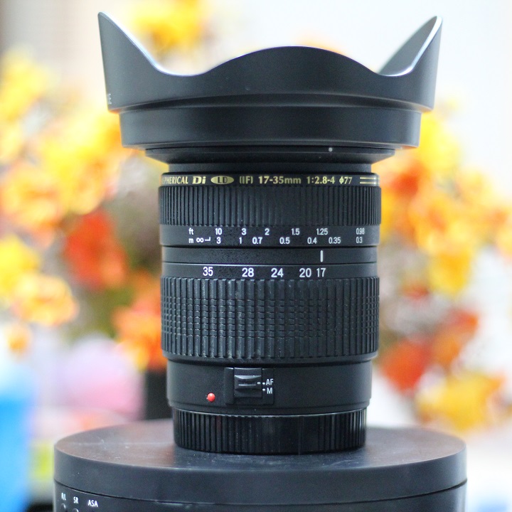 Ống kính Tamron 17-35 mm f2.8- 4 góc rộng cho máy ảnh Canon