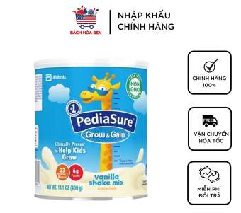 Sữa Pediasure Mỹ mẫu mới NON-GMO 400g
