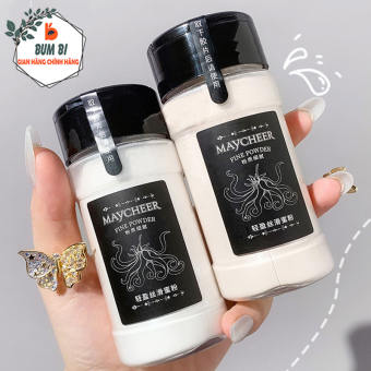 Phấn Phủ Bột Maycheer 55g Siêu Mịn Kiểm Soát Dầu Lâu Trôi, Phấn Kiềm Dầu Dạng Bột Mịn Chống Thấm Nước Che Phủ Tốt. - BUMSTORE