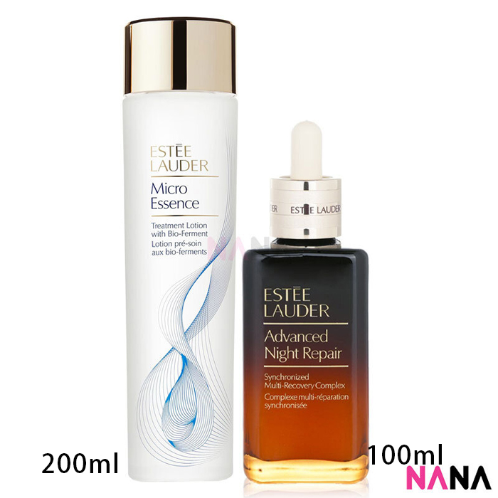 เซรั่มบำรุงผิวหน้า เอสเซนส์สูตรเข้มข้น Swisse Estée Lauder Micro Essence Treatment Lotion with Bio-Ferment 200ml + Advanced Night Repair 100ml