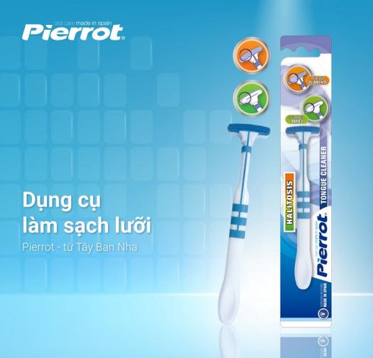 Dụng cụ vệ sinh lưỡi Pierrot