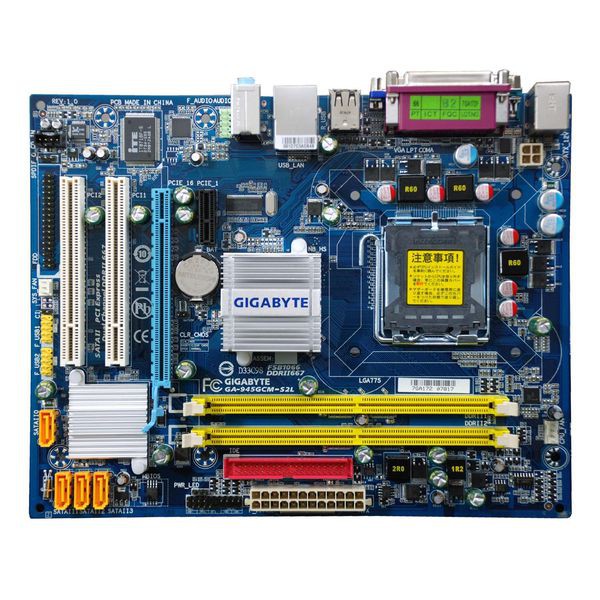 Main 945 Gigabyte, asus như mới kèm Fe chạy full chức năng