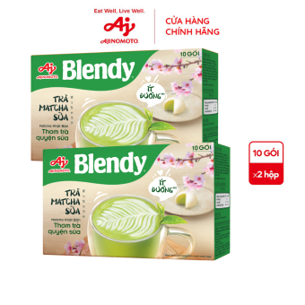 Combo 2 hộp Trà matcha sữa Blendy (160g/ hộp)