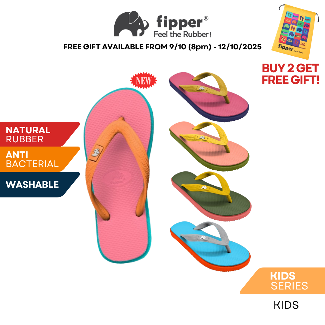 Unisex Flipper Sandals Adjustable Double Buckle, Comfortable Non