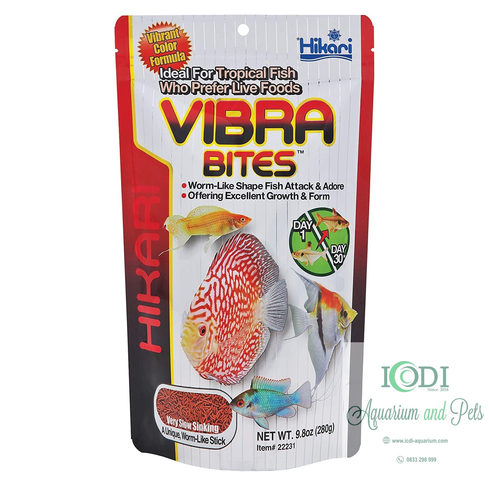 Thức Ăn Cho Cá Hikari Vibra Bites
