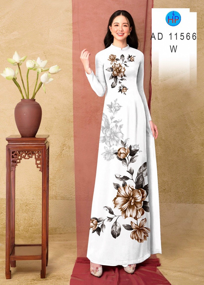 Áo dài lụa nhật co giãn cực kỳ tôn dáng - Ảnh thật shop chụp