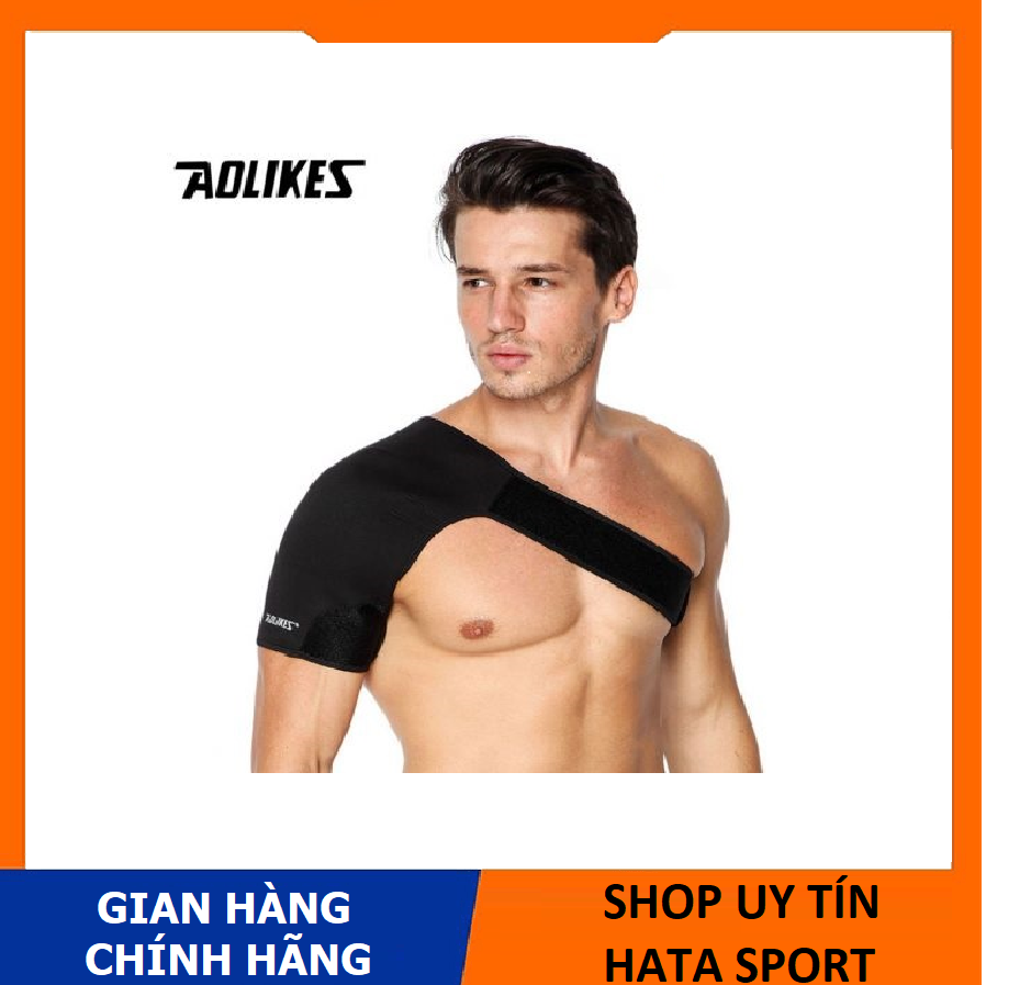 Đai bảo vệ vai khi tập luyện thể dục, thể thao Aolikes, Đai quấn bảo vệ vai, Đai bảo vệ khớp vai, Đai hỗ trợ vai khi tập gym