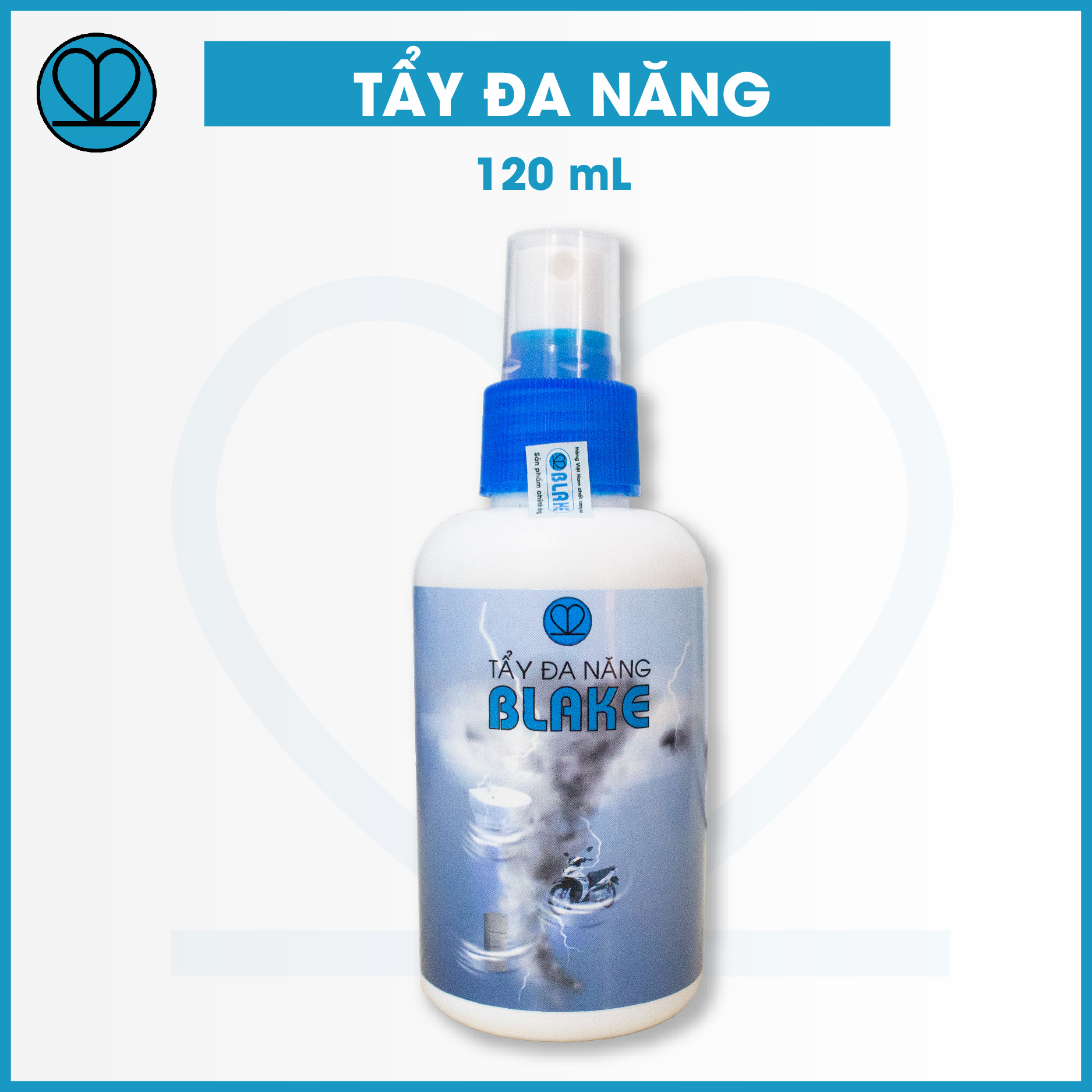 Dung dịch vệ sinh bếp gas, bếp điện BLAKE (100mL) - Vệ sinh gỉ sét, vết bẩn dính lâu ngày, dầu mỡ