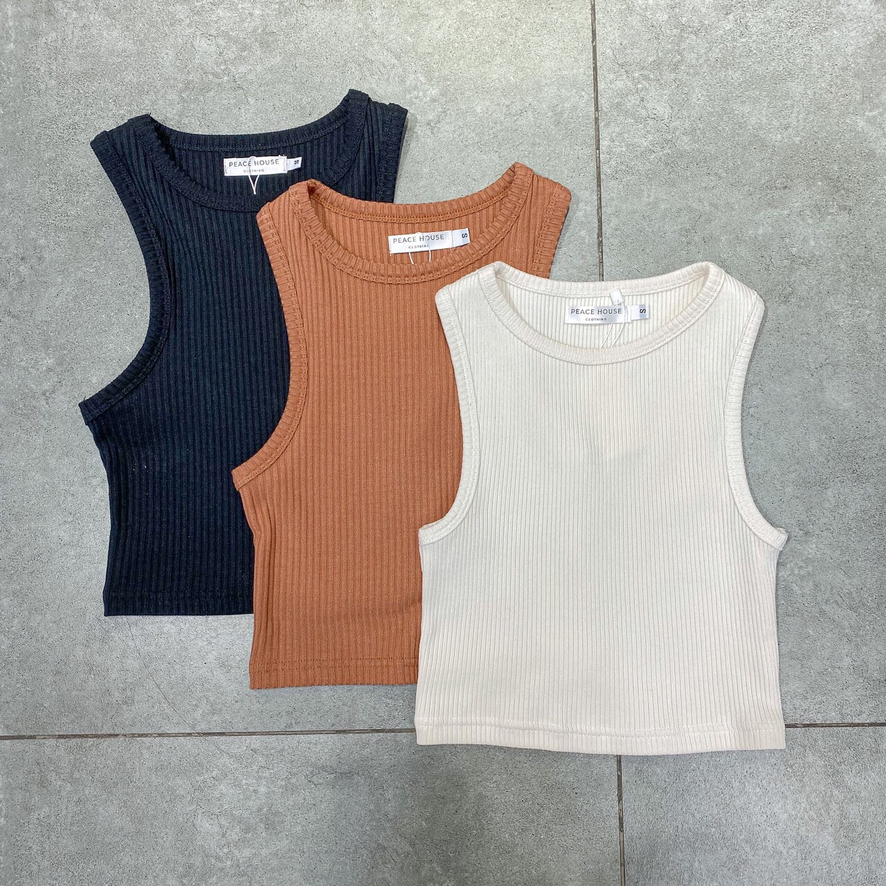 Áo ba lỗ màu trơn , Peace House Clothing