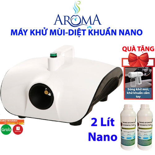 Máy Khử Khuẩn Nano, Xịt Khử Mùi Hôi Ẩm Mốc, Khử Trùng Diệt Khuẩn Trong Gia Đình, Xe Hơi Ô Tô, Nhà Hàng, Quán Ăn