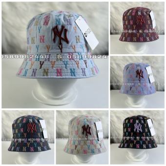 Mũ bucket vành cụp thêu chữ màu 2 mặt - nón tai bèo cụp 2 mặt cực xịn