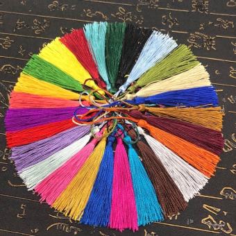 01 Dây Tuyến Cổ Trang Đơn Giản Trang Trí Handmade ( Dây Tua Rua) 13cm