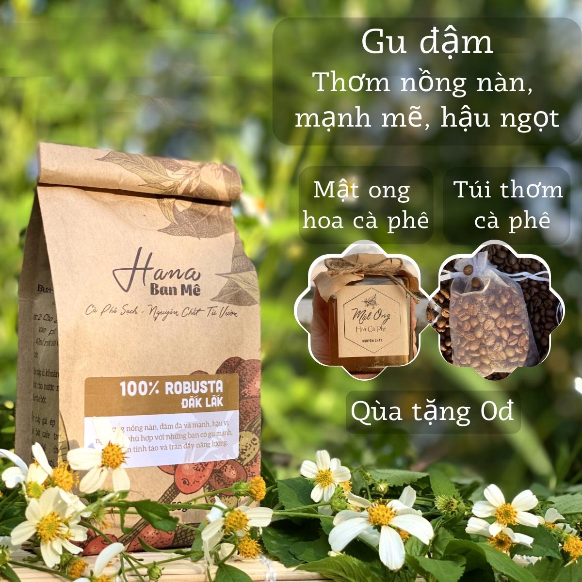 Cà phê rang xay nguyên chất, cà phê Robusta, đậm đà, mạnh mẽ, cà phê hạt, cà phê pha máy, cà phê pha phin