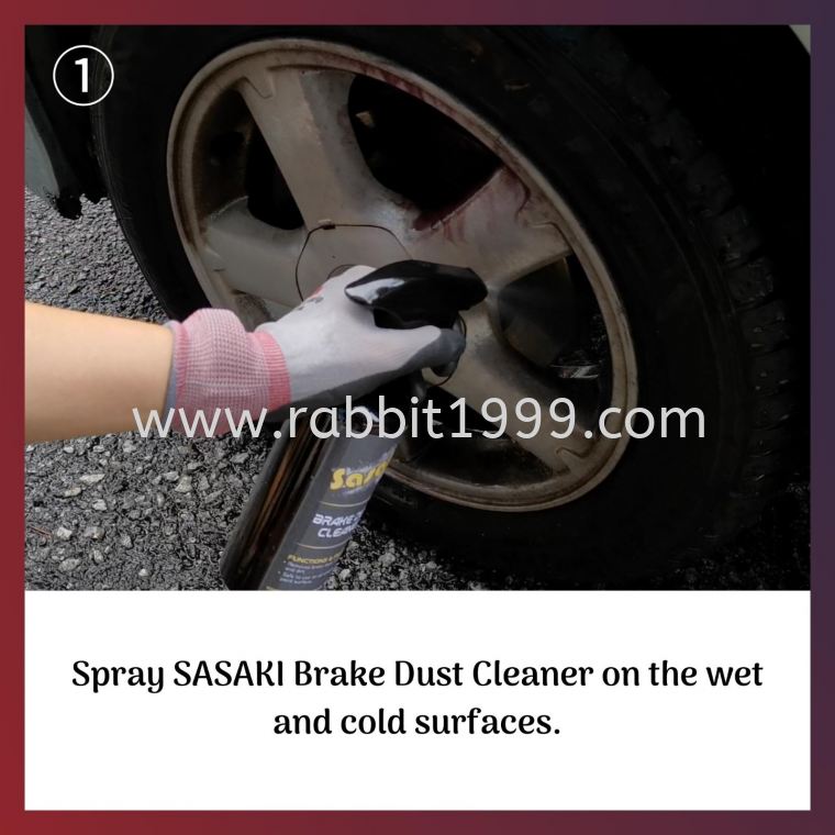 SASAKI BRAKE DUST CLEANER 500ml+ iron powder remover / cleaner brake