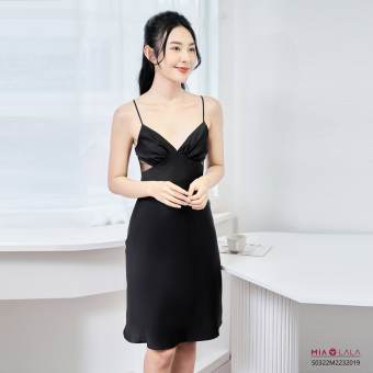 Váy ngủ 2 dây lụa satin cao cấp MIALALA S0322M2232019