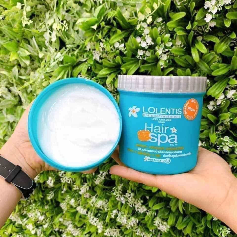 Kem ủ tóc hoa sứ thái lan lolentis hair spa 500ml